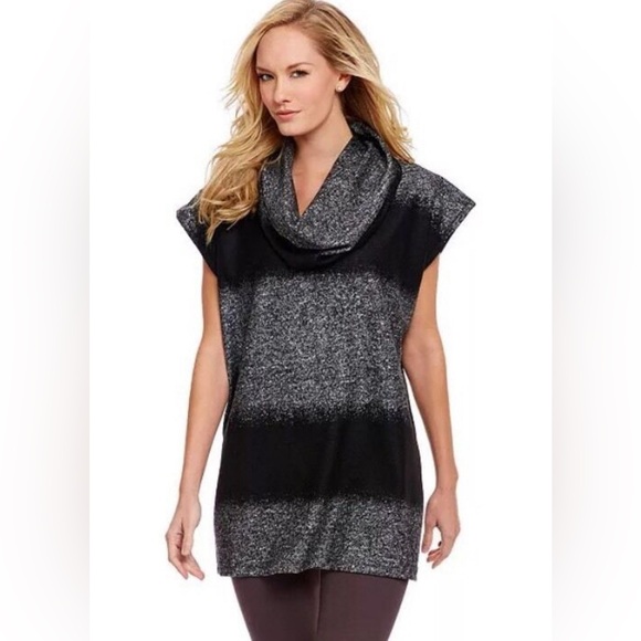 Bryn Walker Wool Blend, Crop Sleeve Sweater, Loose Fit- size XL - Picture 1 of 15